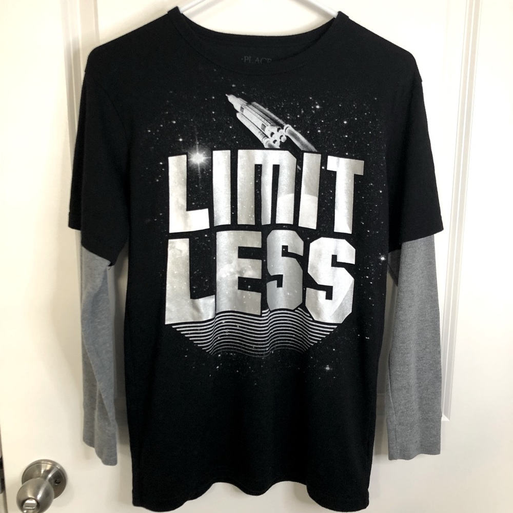 Bundle of Three (3) Children Place’s Graphic Boys Long Sleeve Tees